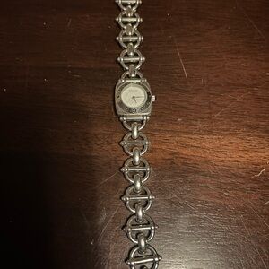 Gucci Silver Chain Link Watch